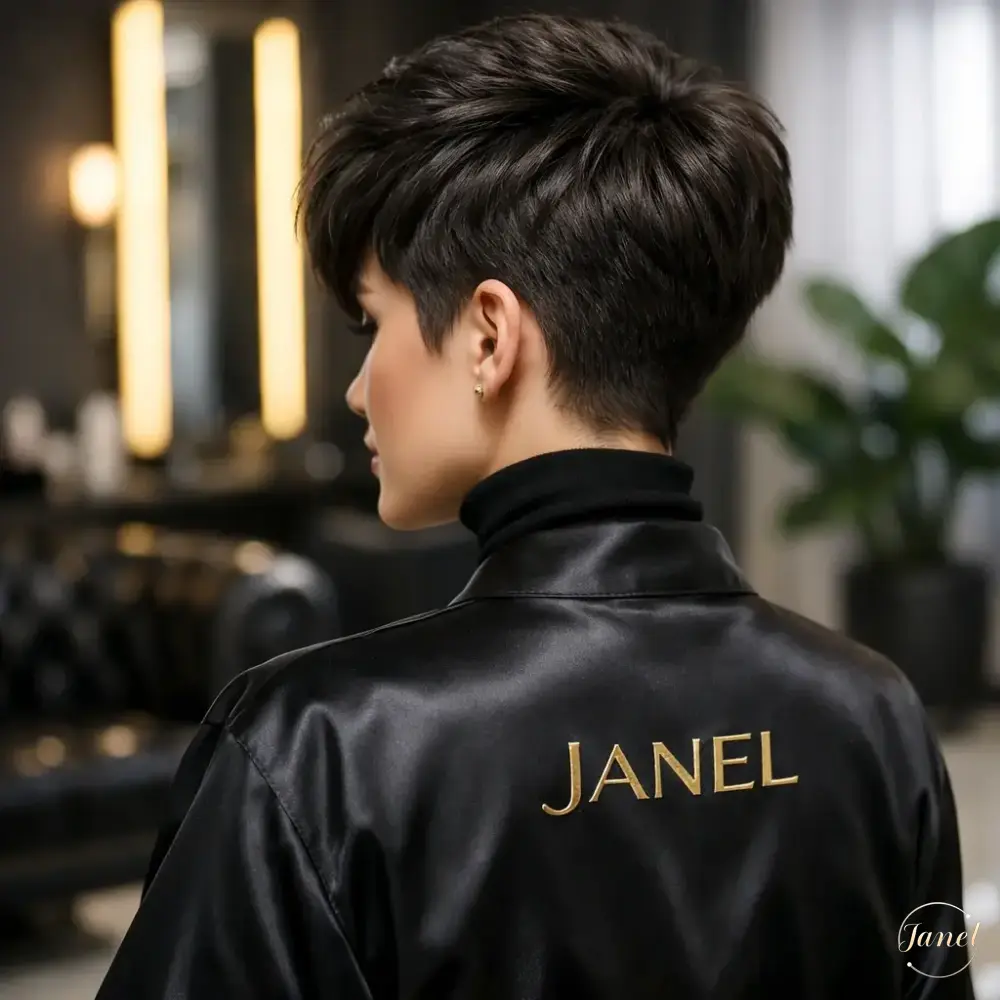 ۳ پیکسی با حجم در تاج سر Textured Pixie