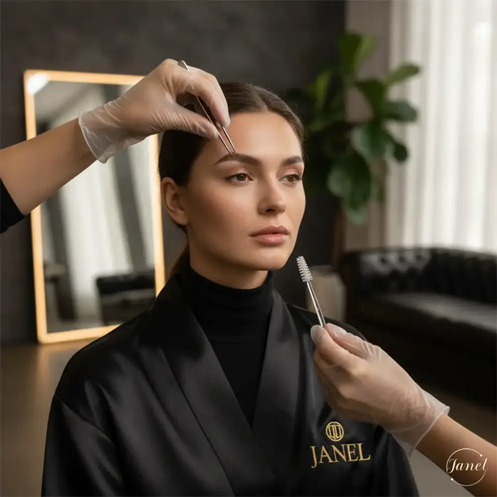سالن زیبایی جانل راهحل نهایی مشکلات اصلاح ابرو خانگی