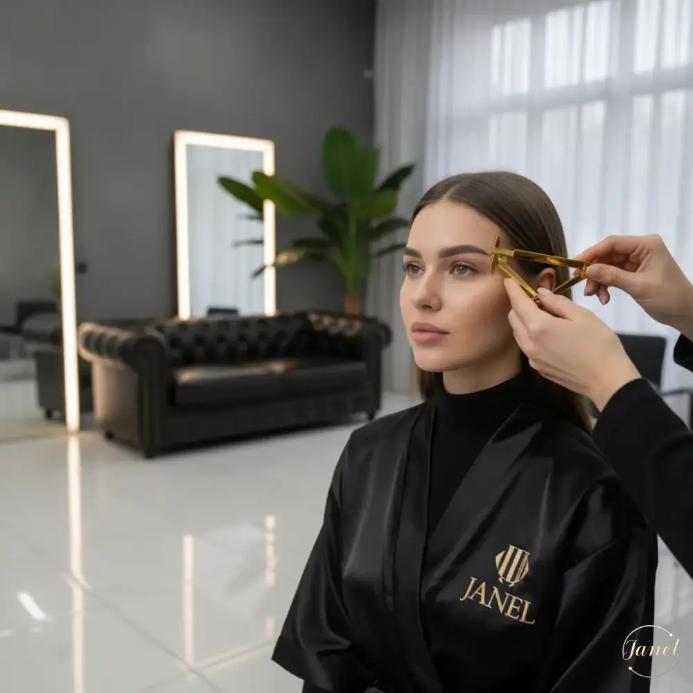 مزایای اصلاح ابرو حرفهای در سالن زیبایی جانل
