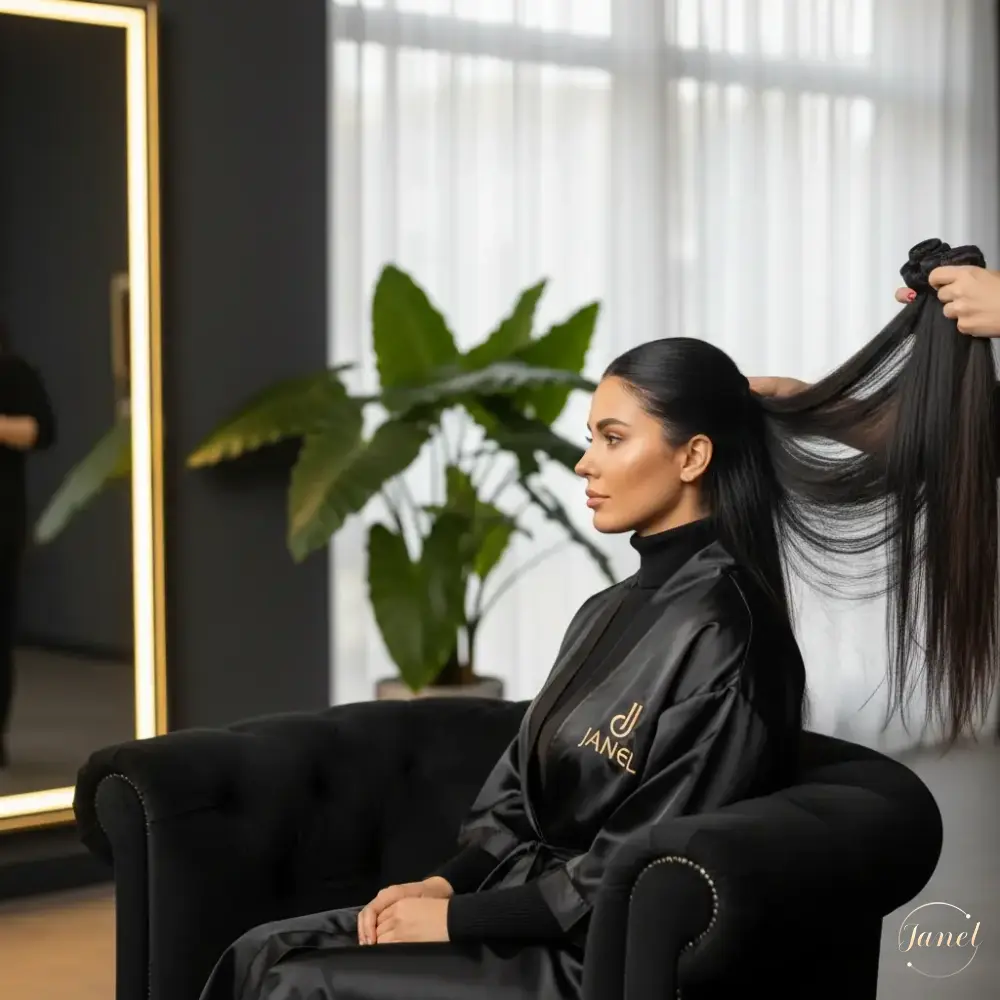 پاکسازی بقایای چسب و احیای موی طبیعی