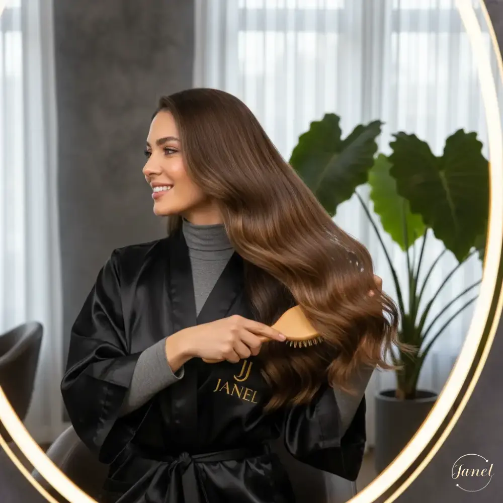 شانههای دندانه درشت چوبی شانههای دندانه درشت چوبی