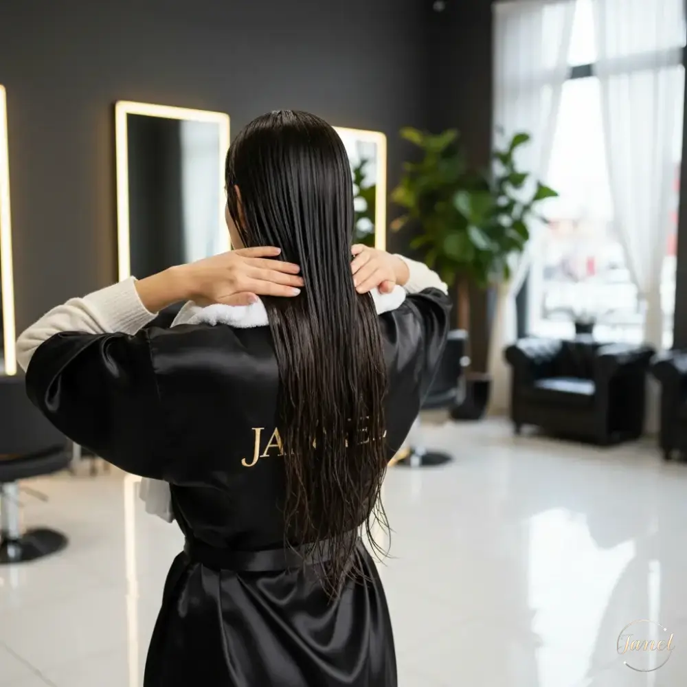 گام سوم استفاده از ماسک مو و نرمکننده