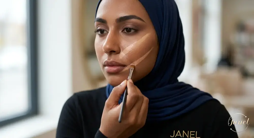 از بین بردن سایه خط خنده و لیفت لب