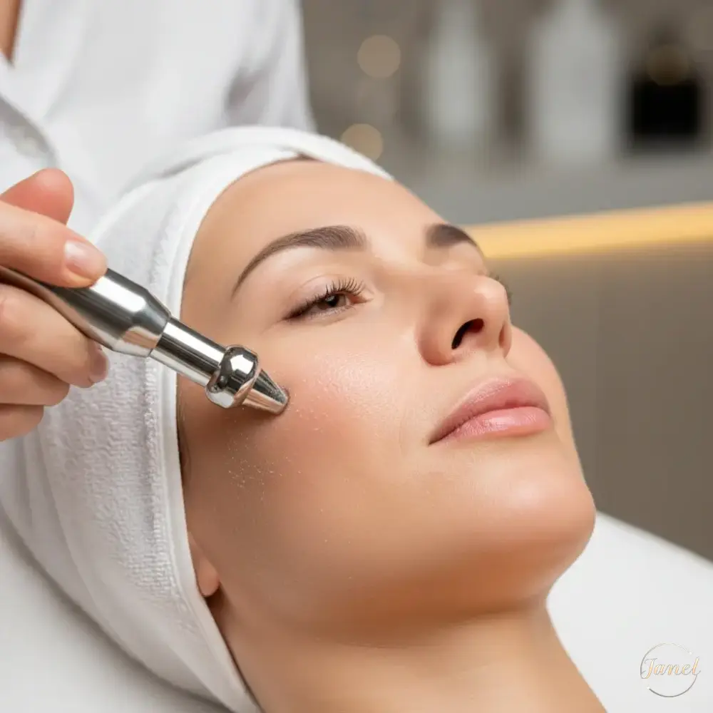 مرحله دوم میکرودرم ابریژن و لایهبرداری فیزیکی