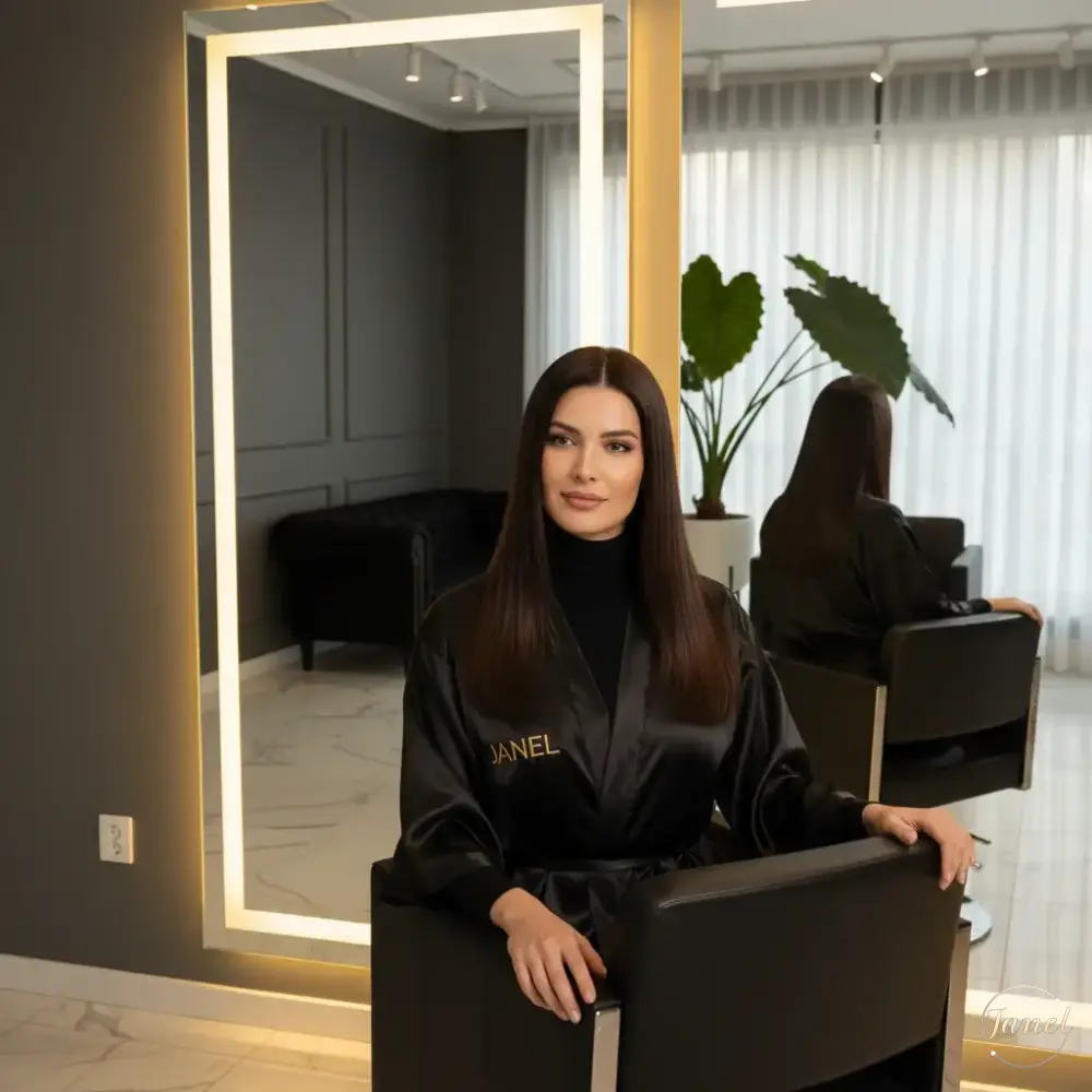 چالش براق ماندن موهای تیره شده