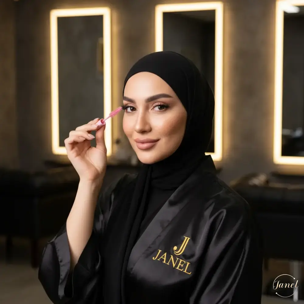 استفاده از فن و براش ماسکارا