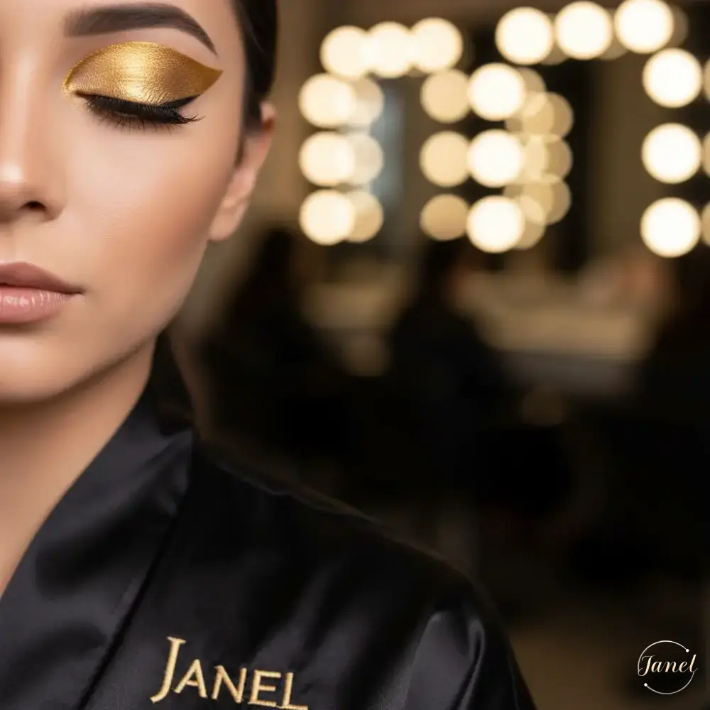 سایه چشم سبز و طلایی درمشهد