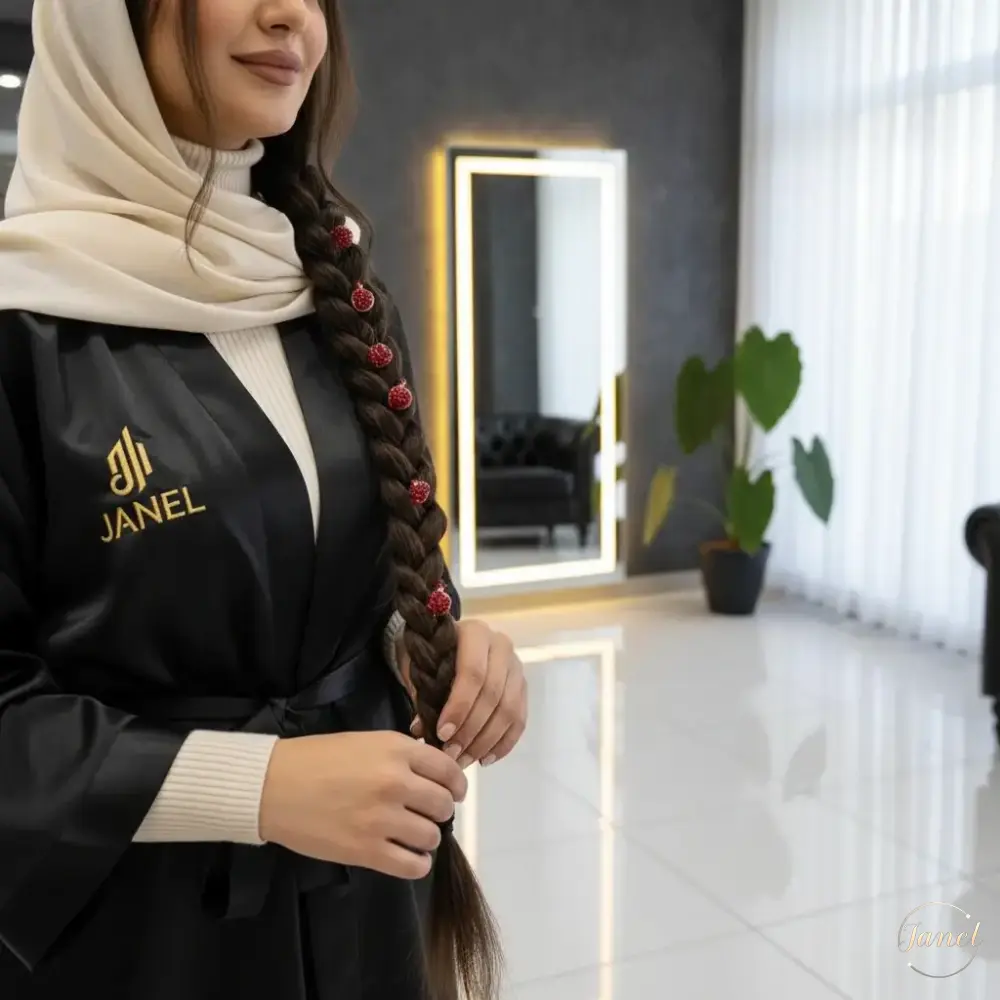 ترکیب بافت و شینیون برای بانوان کلاسیکپسند