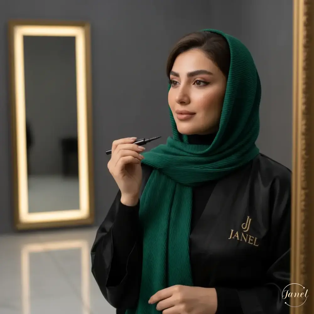 انتخاب نوع خط چشم و ابزار کمکی