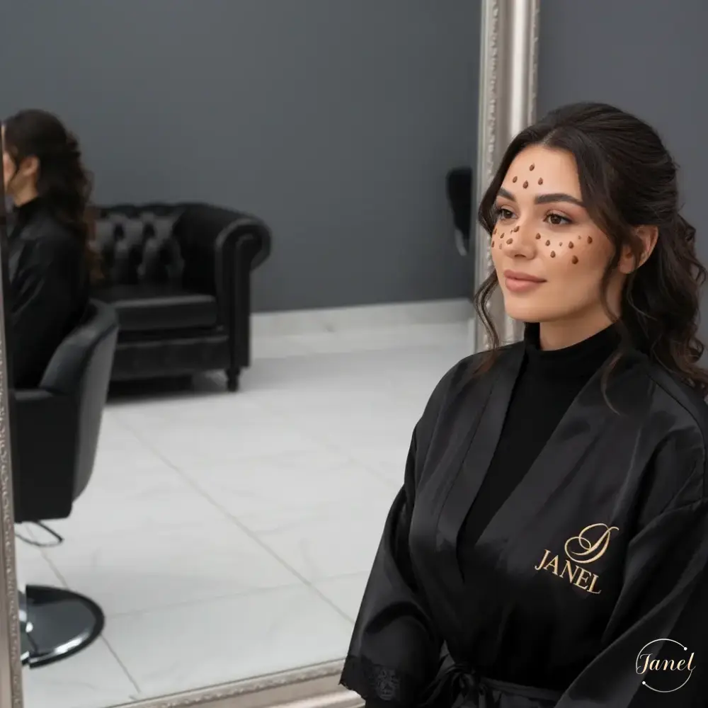 روش نیمهدائمی استفاده از حنا Henna Freckles روش نیمهدائمی استفاده از حنا Henna Freckles