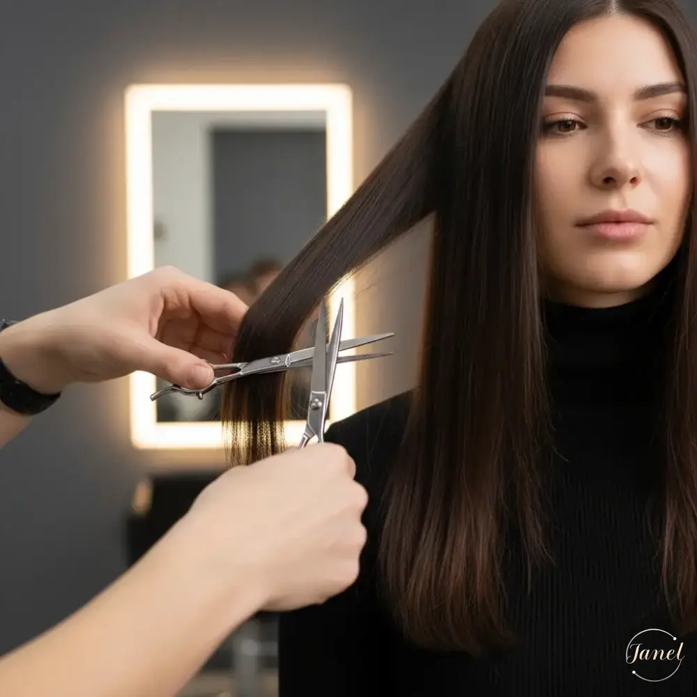 نجات موهای بلند از تیغ قیچی نجات موهای بلند از تیغ قیچی