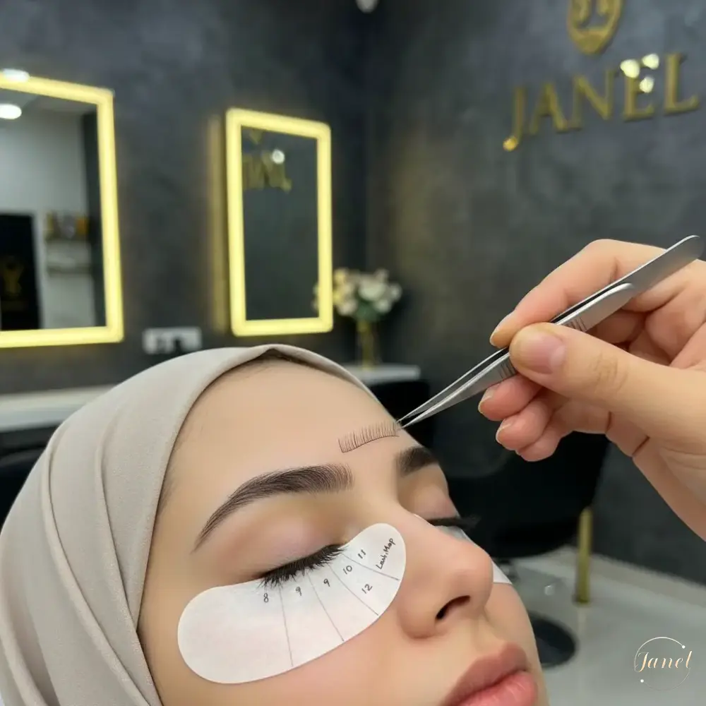 اکستنشن مژه در مشهد 