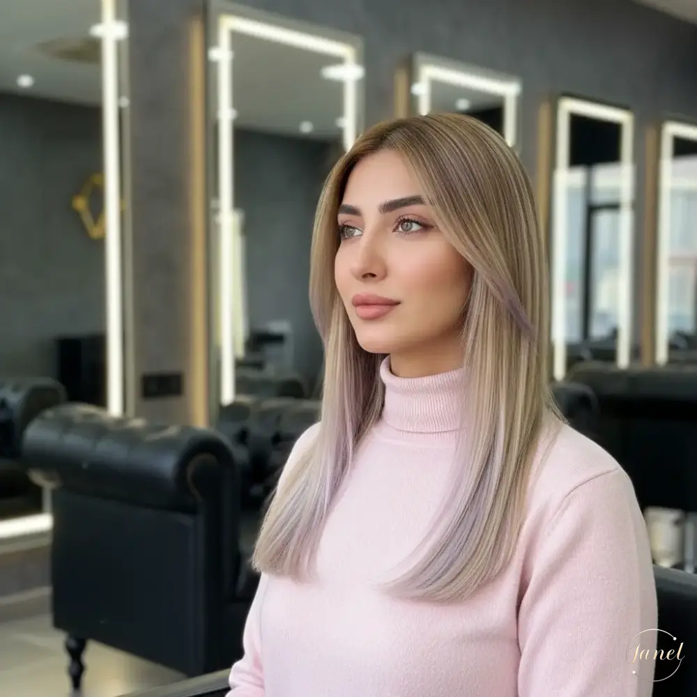  درخشش موهای شما بدون ترس از دکلره لایت تخصصی در مشهد