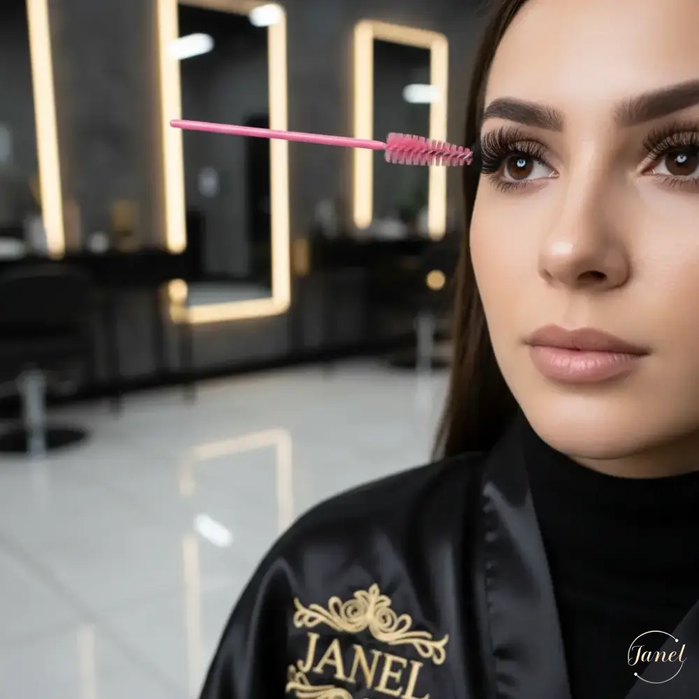 تجمع چربی و میکاپ روی ریشه مژه تجمع چربی و میکاپ روی ریشه مژه