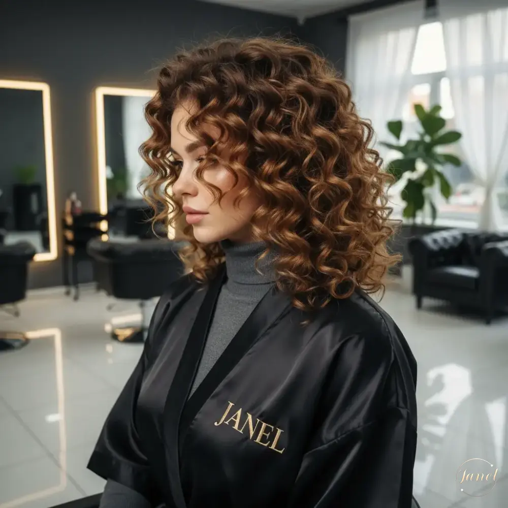 آموزش قدم به قدم خشک کردن موی فر با دیسپانسر