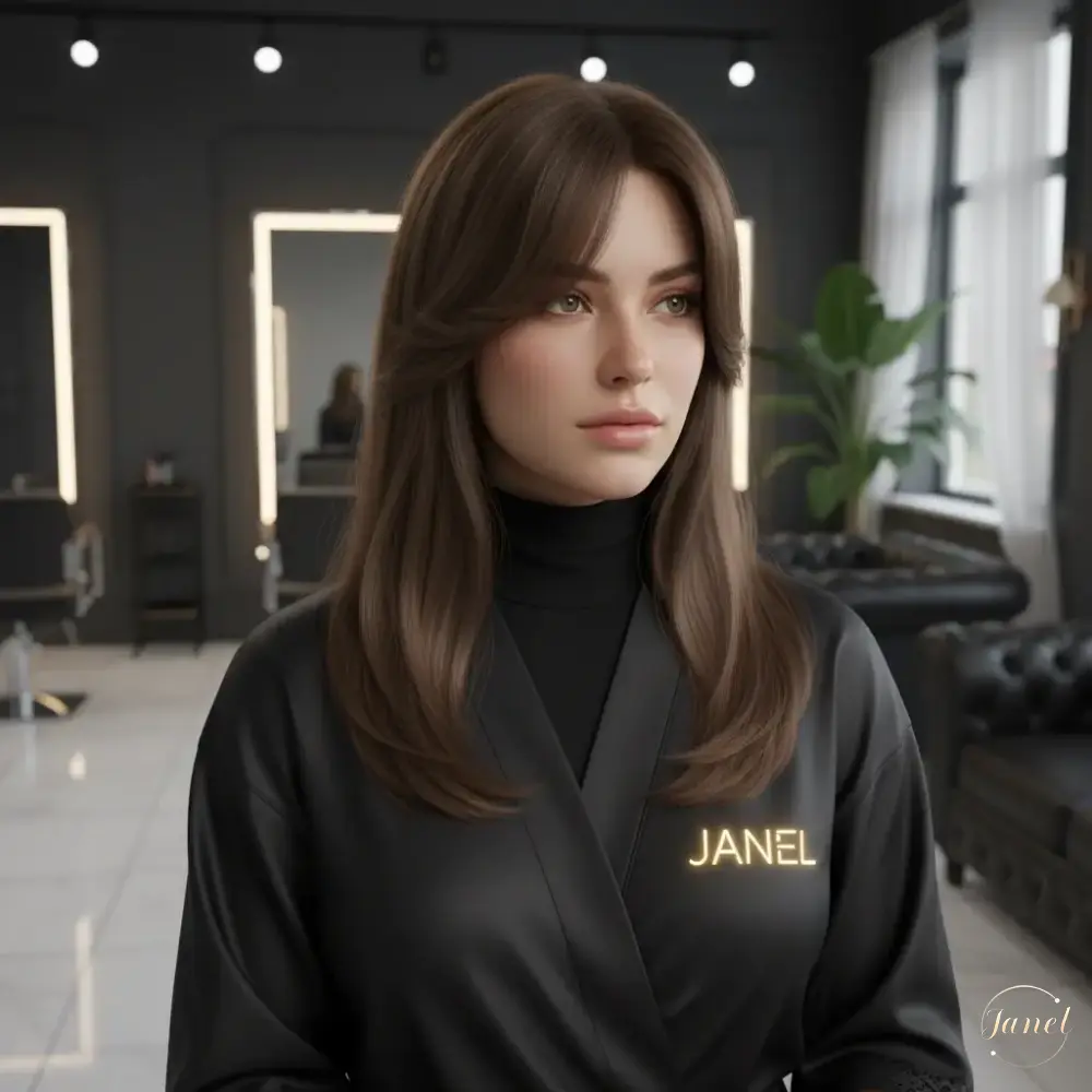 چتری پردهای Curtain Bangs ایجاد قاب صورت حجمدار و شاداب