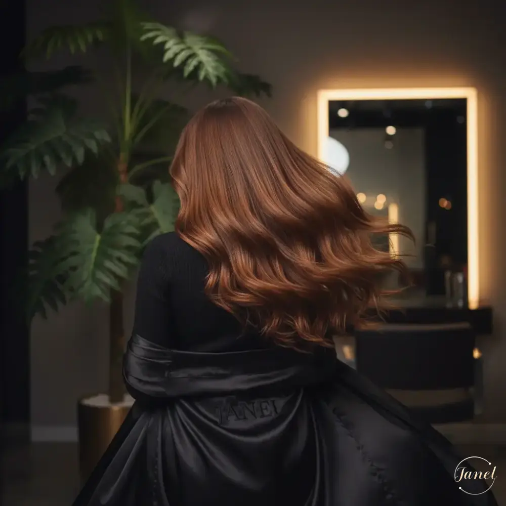 تجربه موهایی طبیعی در سالن جانل