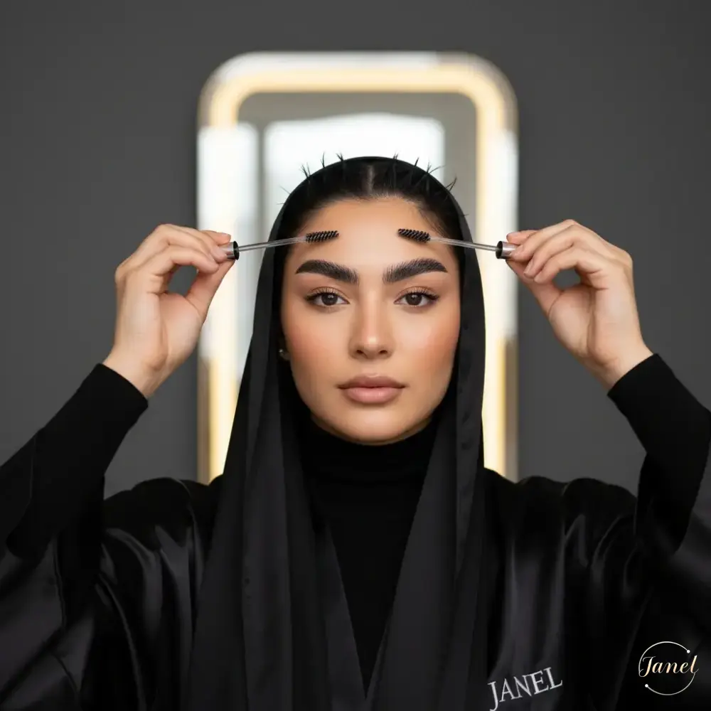 تکنیک هاشور با لوازم آرایش