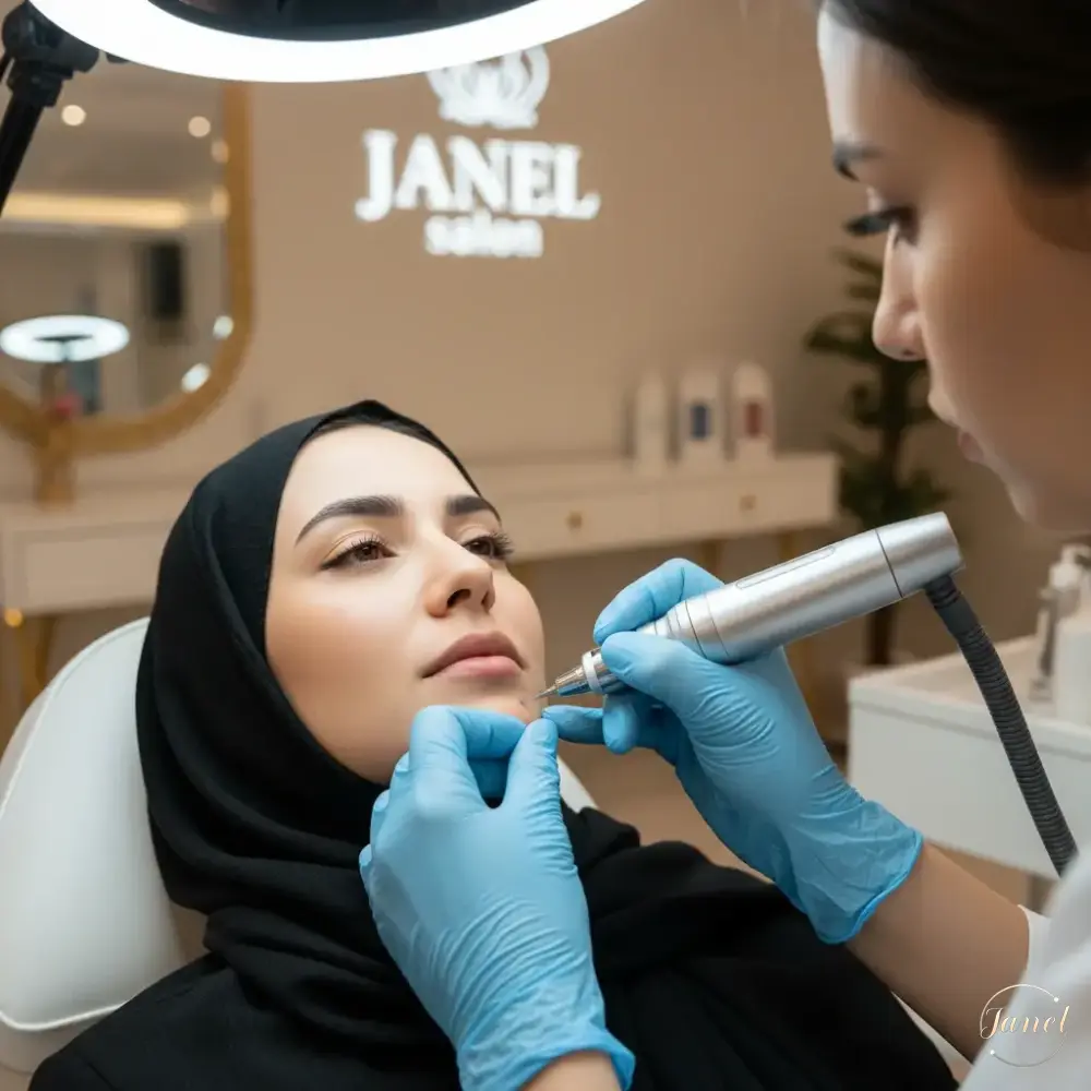 قدم پنجم جلسه ترمیم تثبیت رنگ