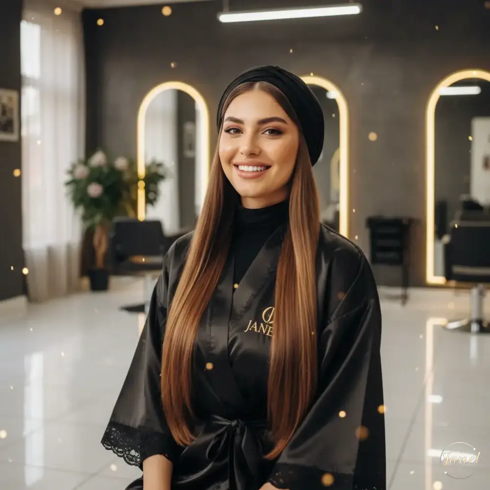 ۸ حالتدهی و نمایش نتیجه نهایی درخشش ابریشمی در سالن جانل ۸ حالتدهی و نمایش نتیجه نهایی درخشش ابریشمی در سالن جانل