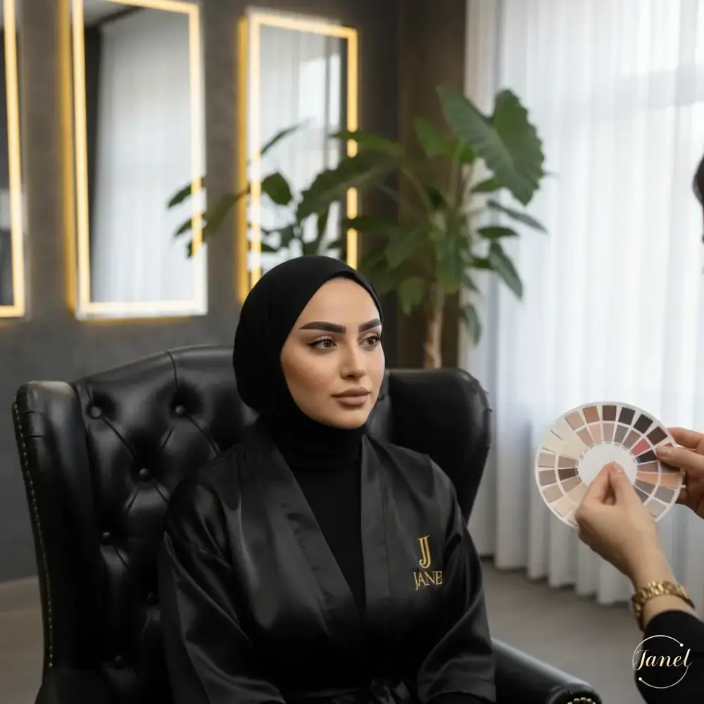 تکنیک هاشور برای صورت گرد