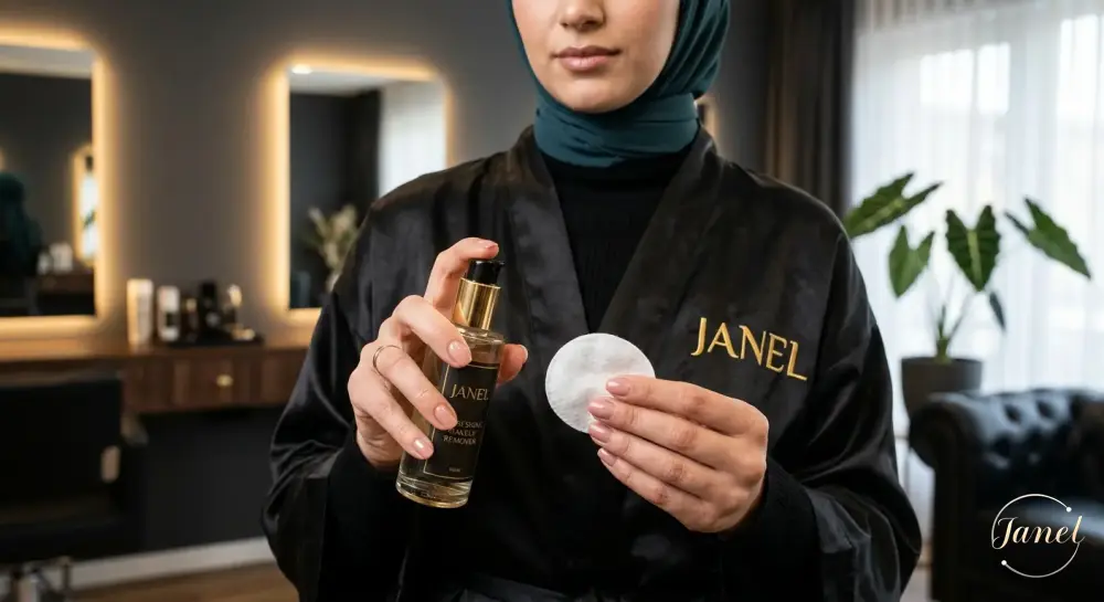 ترکیب چشمهای اسموکی با رژ لب نود