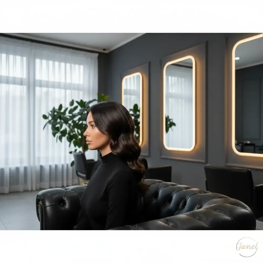 آزاد گذاشتن تکههای مو Face Framing