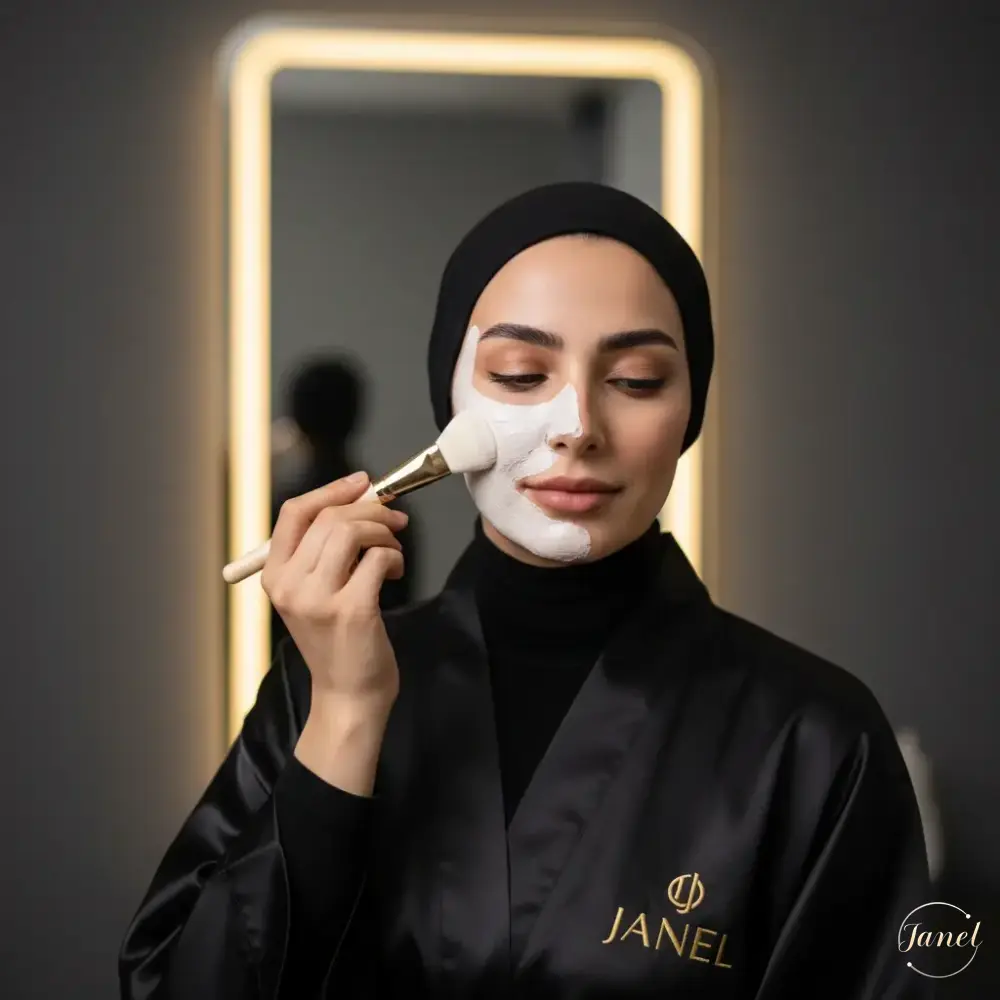 تفاوت ماسک خانگی با خدمات سالن