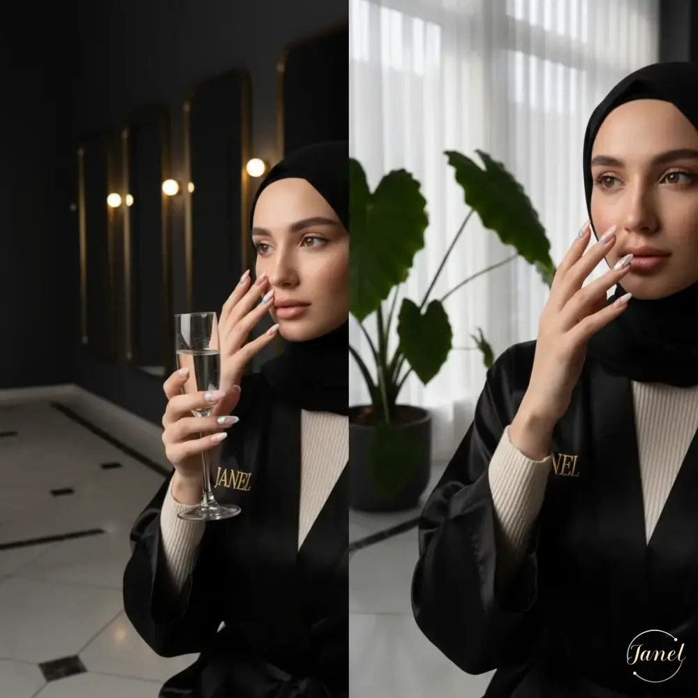 ترکیب رنگها در فضای منفی