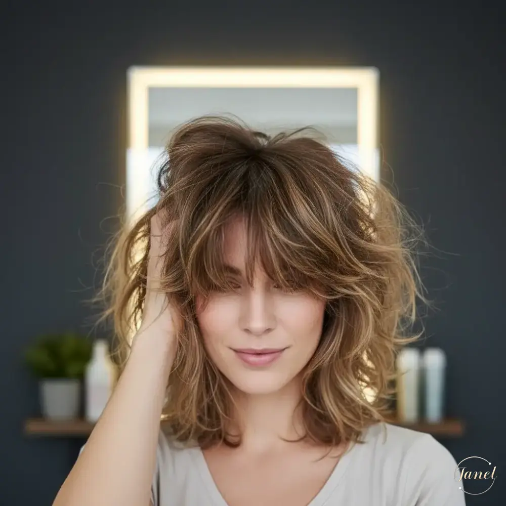 مدل موی ولف کات در مشهد مدل موی ولف کات در مشهد