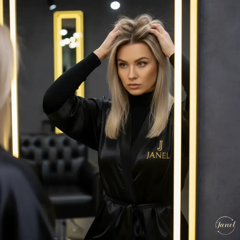 تفاوت رنگ ریشه با رنگساژ کامل