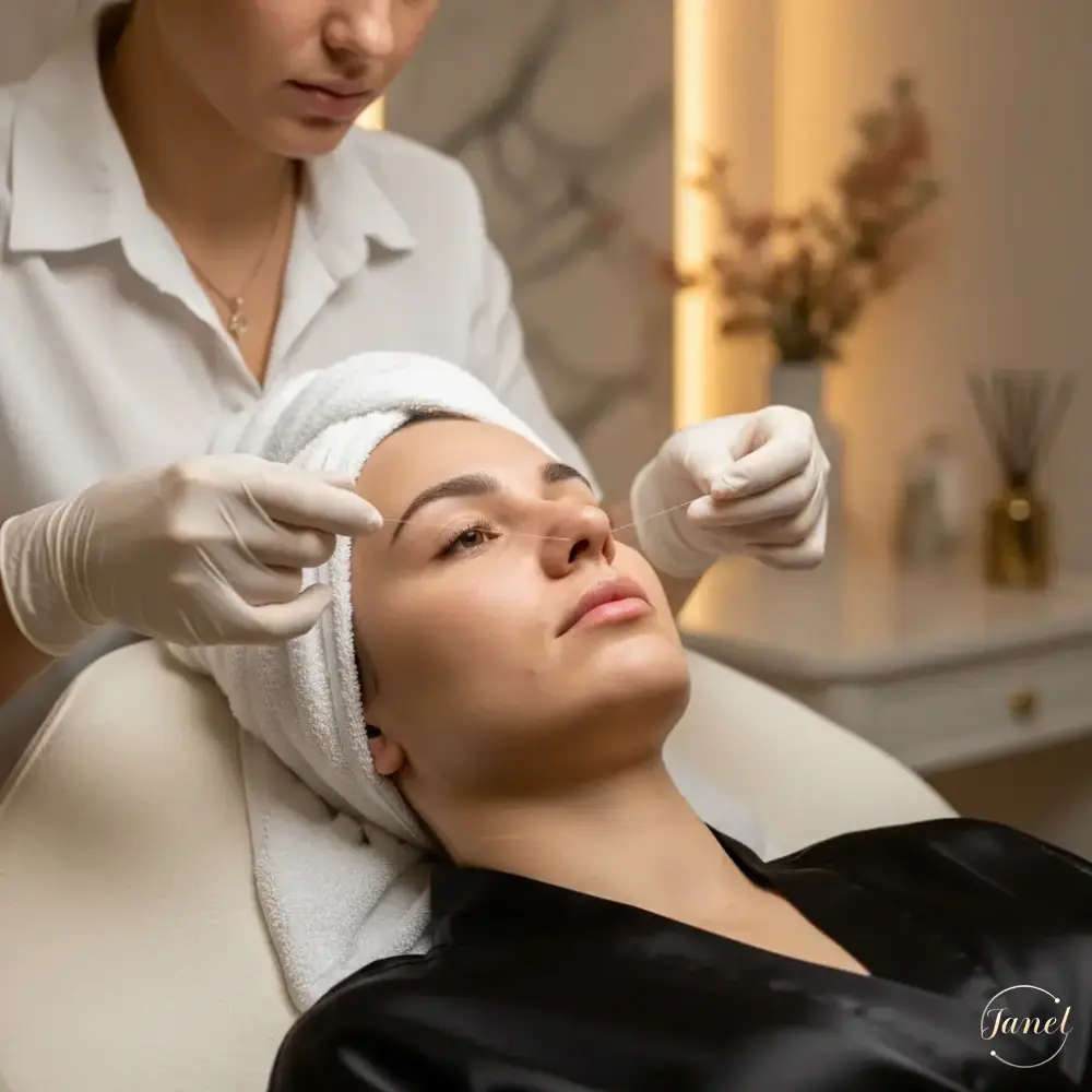 ۱ بند انداختن Threading روشی سنتی دقیق و بدون مواد شیمیایی