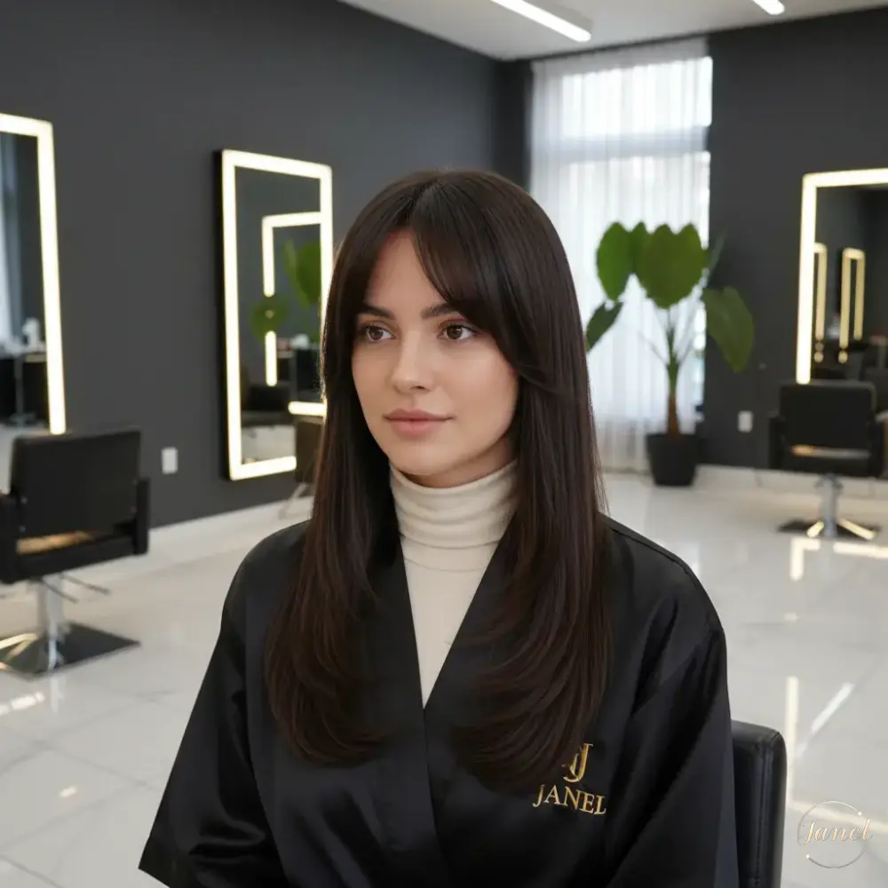 ۲ چتریهای پردهای و نرم Curtain Bangs