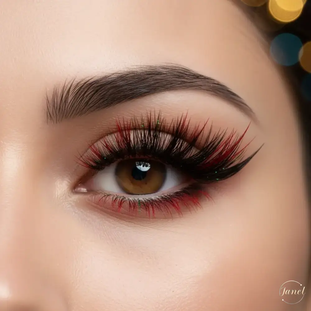 مدل خط چشمی رنگی 