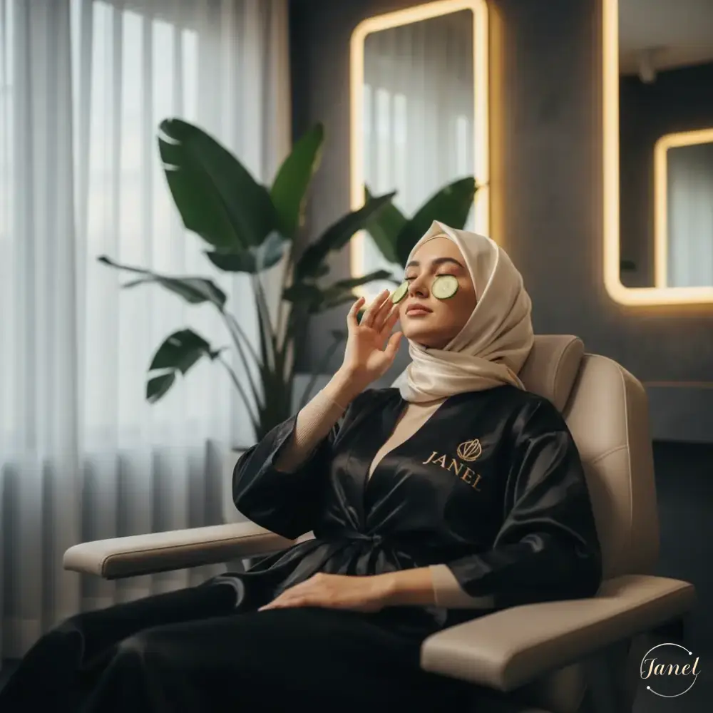 ۱ ماسک خیار و ماست بمب آبرسان