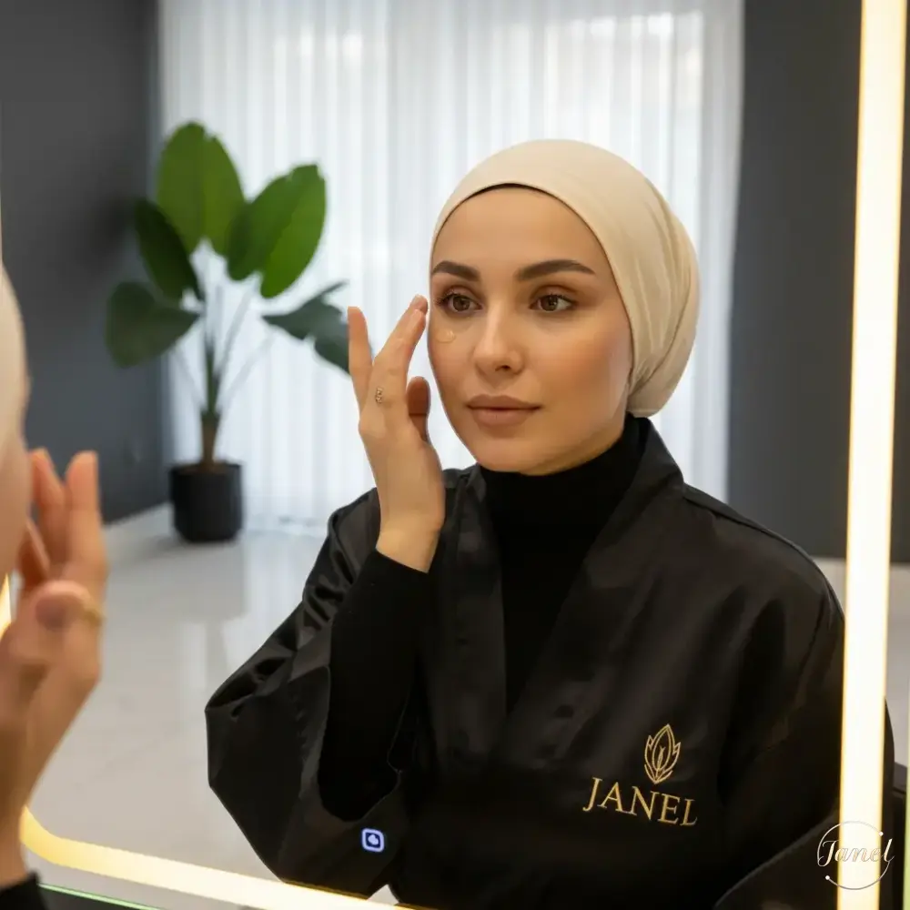 ترکیب کانسیلر با کرم پودر برای پوشش طبیعی