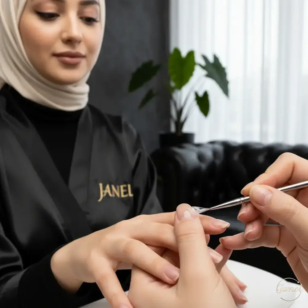 تجربه ناخنهایی به سبکی پر با پلیژل