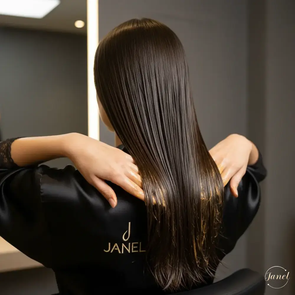 آبرسانی عمیق هیدروتراپی نوشاندن آب به موهای تشنه