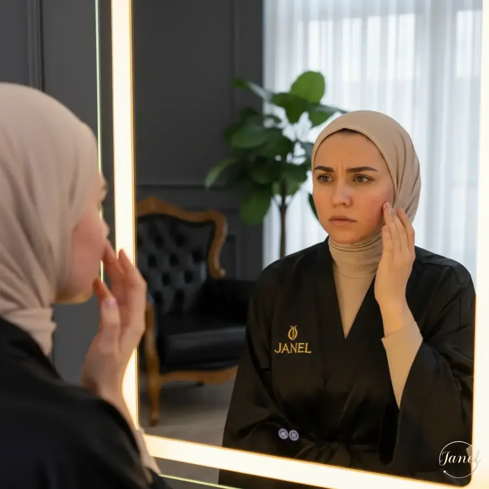 تفاوت قرمزی ناشی از وکس و بند