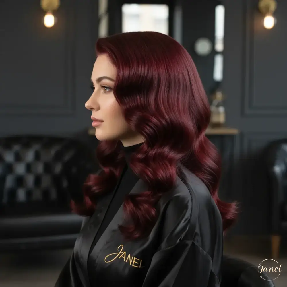 ۲ رنگ موی شرابی Wine Red ۲ رنگ موی شرابی Wine Red