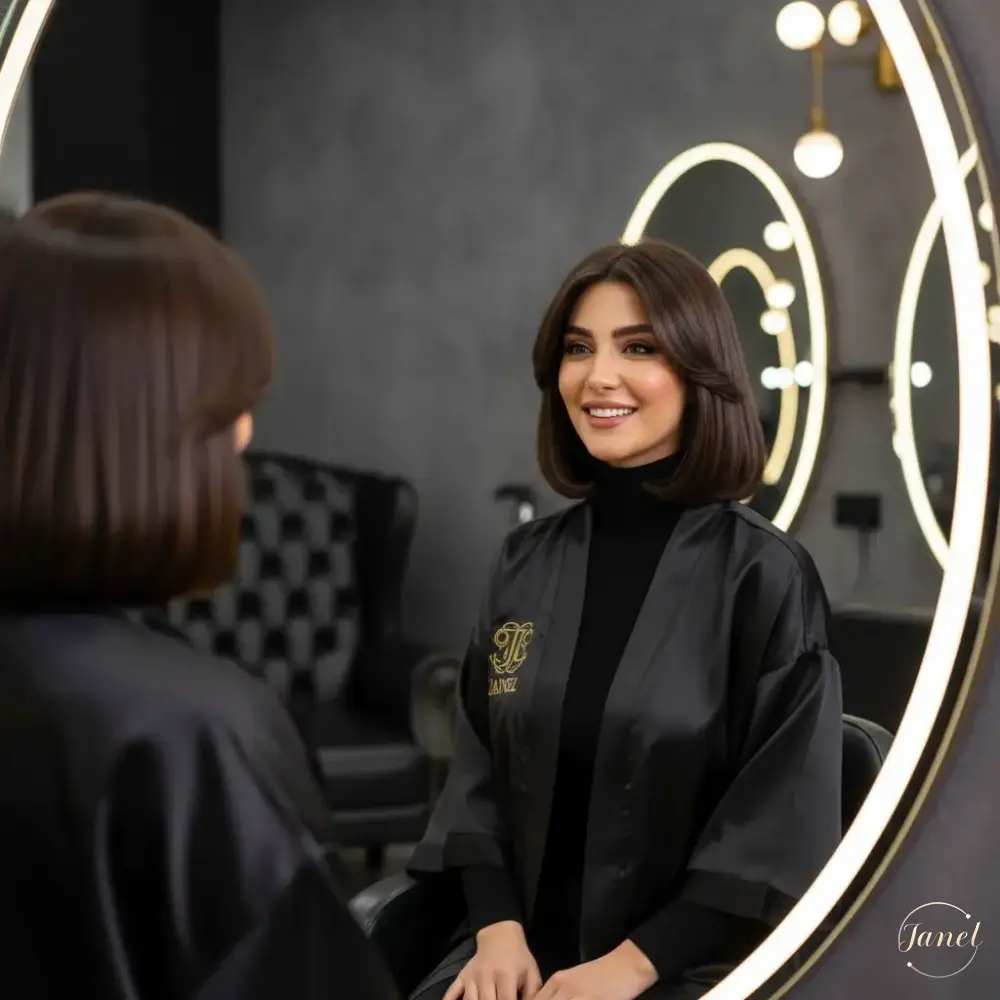 از موهای بسیار بلند و صاف خودداری کنید از موهای بسیار بلند و صاف خودداری کنید