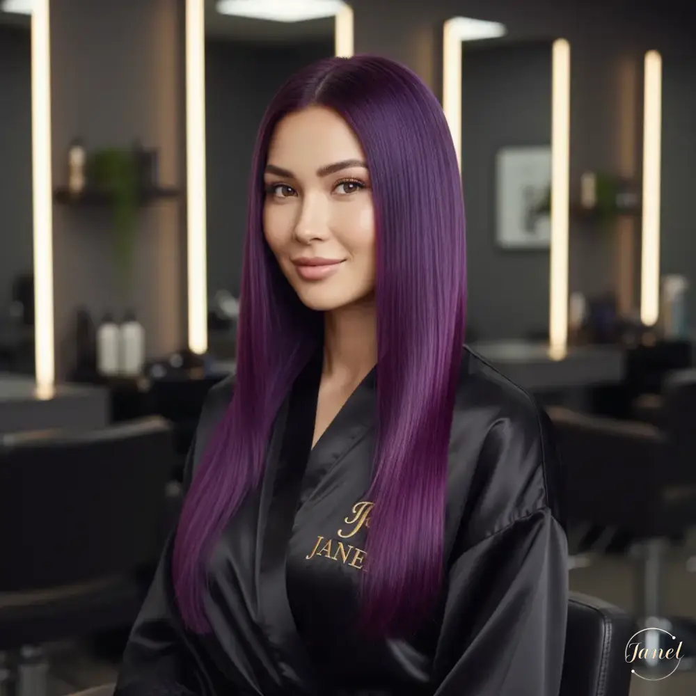 رنگ مو بعد از کراتین در مشهد