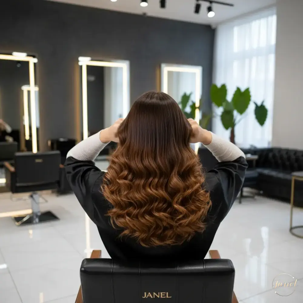 مراحل انجام ترمیم ریشه مو Root Perm در سالن تخصصی