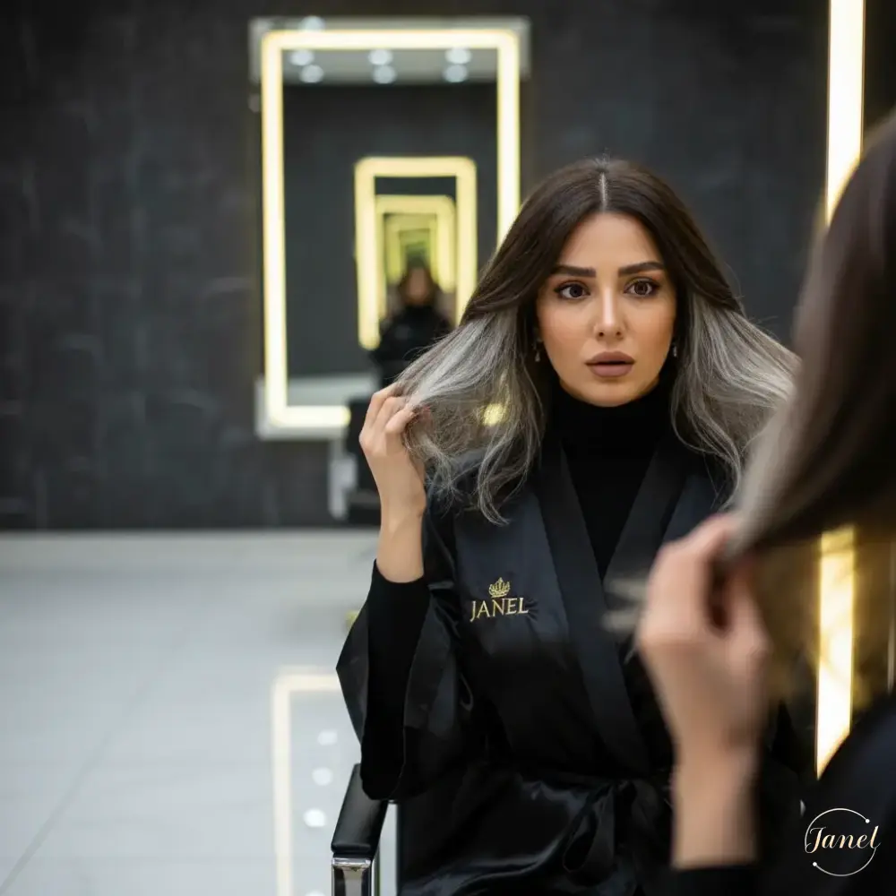 ایجاد نتیجه کلاه گیسی و تک بعدی