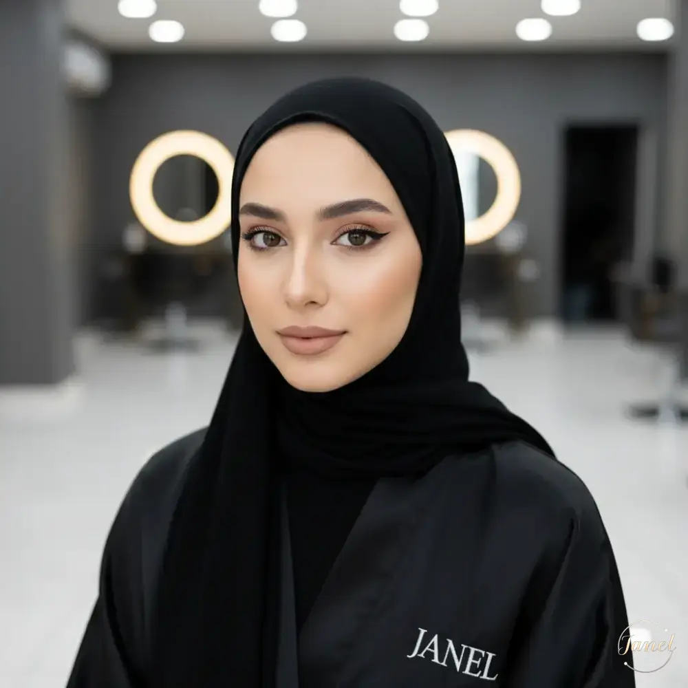 هماهنگی آرایش با شال و مقنعه هماهنگی آرایش با شال و مقنعه