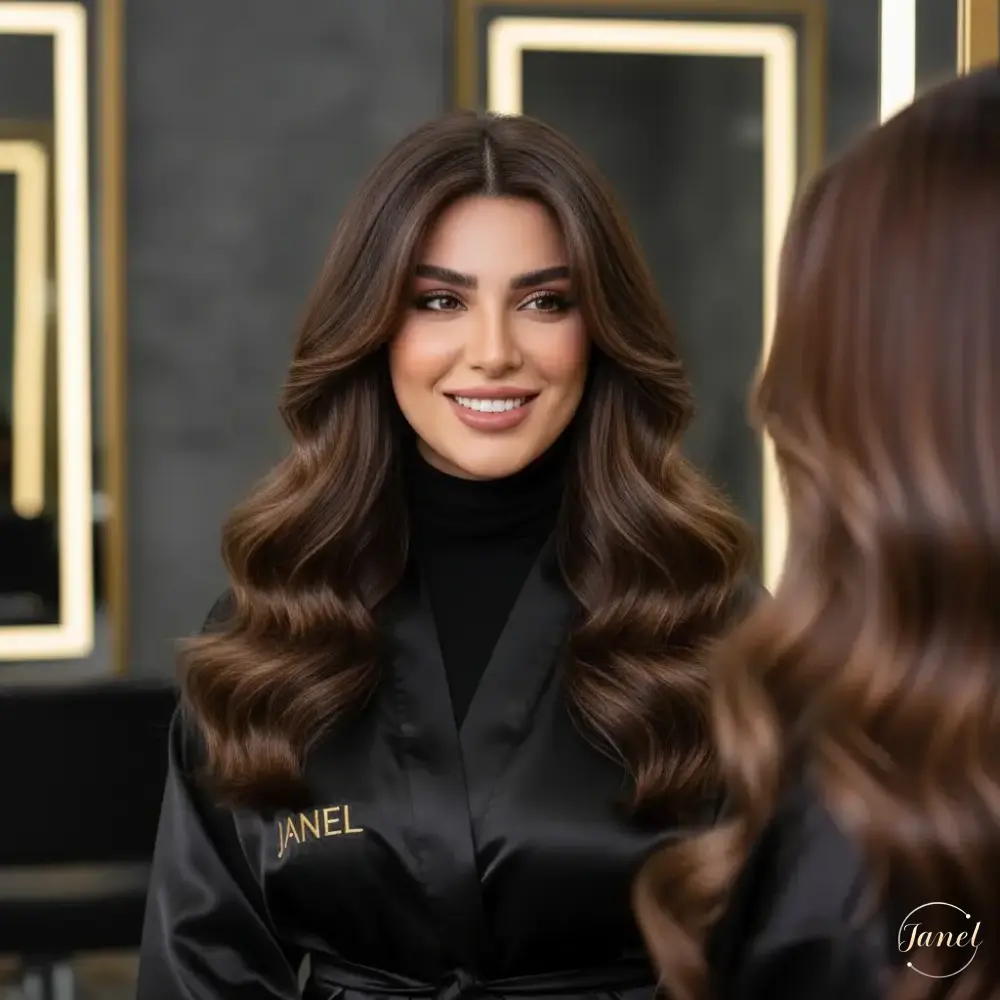 اجرای تخصصی از رنگ ریشه تا هایلایتهای ظریف