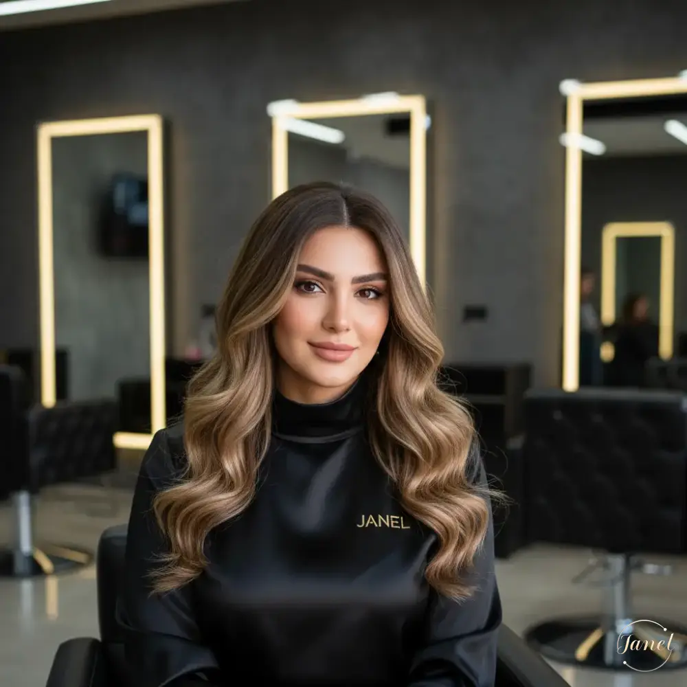 خدمات VIP رنگ و لایت در سالن زیبایی جانل تجربهای فراتر از انتظار