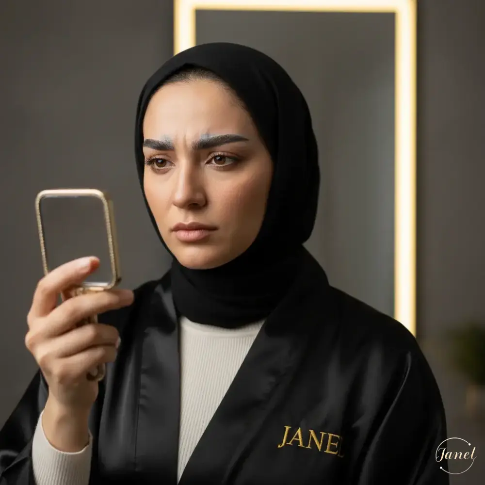 تست فشار انگشت برای تشخیص عمق رنگ