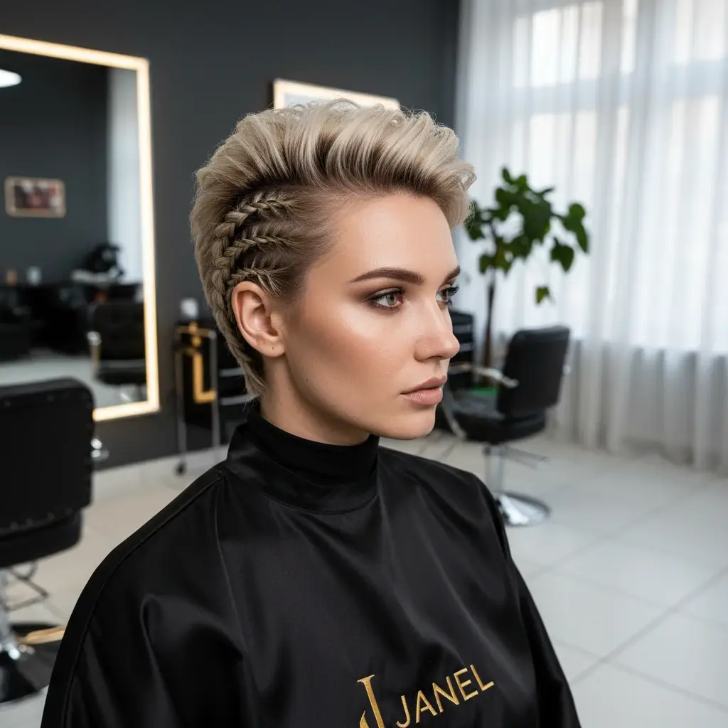 بافت آبشاری کوتاه ظرافت و زنانگی