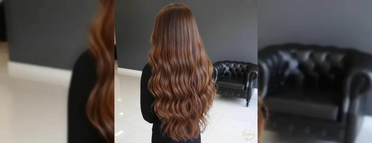 اکستنشن مو با «دوخت» (Weft) تجربه حجم ماکسیمم و موهای ابریشمی + مشاوره